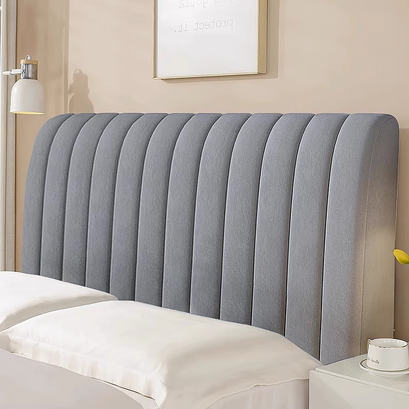 Picture of Quilted and Thickeneded High-End Bedside Cover with Wooden Bed Backrest, Soft Bag, All-Inclusive, Universal Four-Season Dust Cover