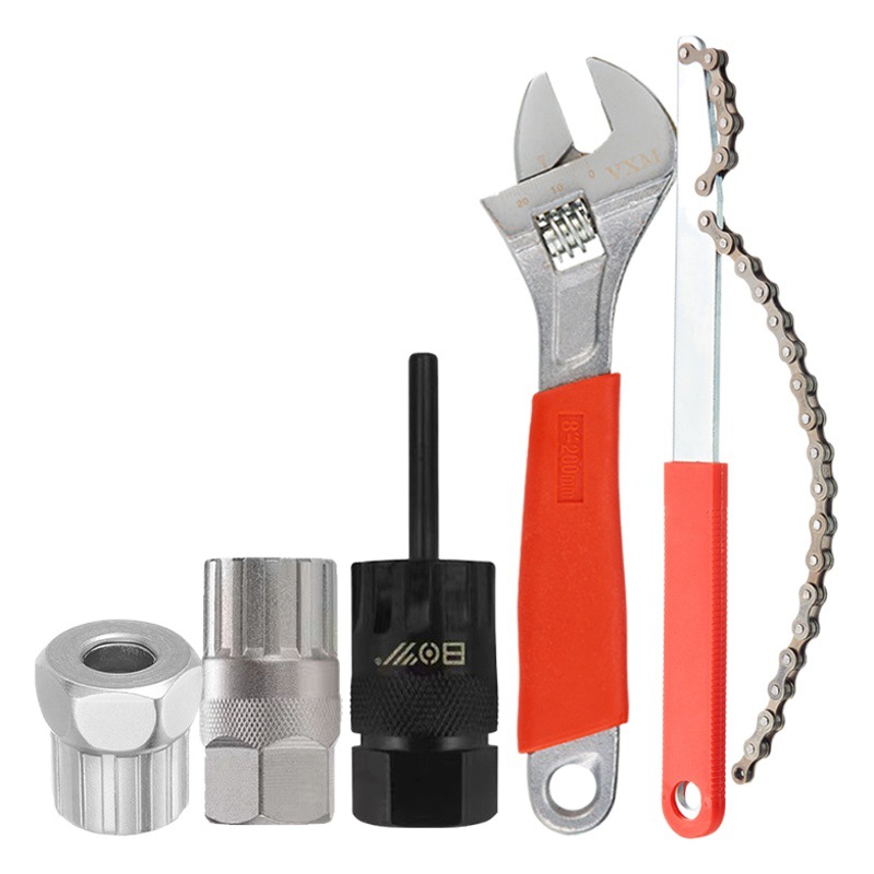 Flywheel Removal Wrench Tool Mountain Bike Rotary Casket Flywheel Tower Wheel Removal Wrench Installation Sleeve