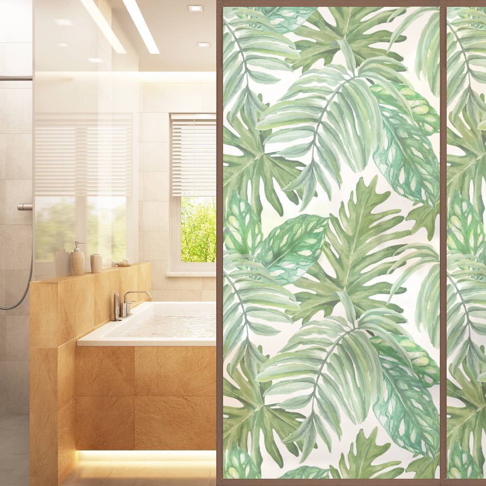 Glass stickers electrostatic frosted stickers kitchen glass door bathroom window vintage window stickers bathroom Peep-proof film