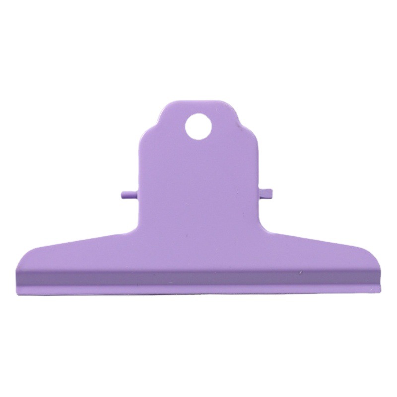 Powerful multi-size size Mountain clip macaron color thickened bill document steel clip office storage clip