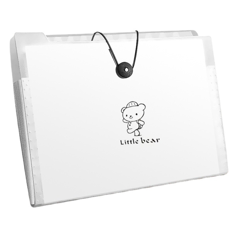 A4 folder student multi-layer insert paper sorting artifact junior high school student classification paper clip organ bag wholesale