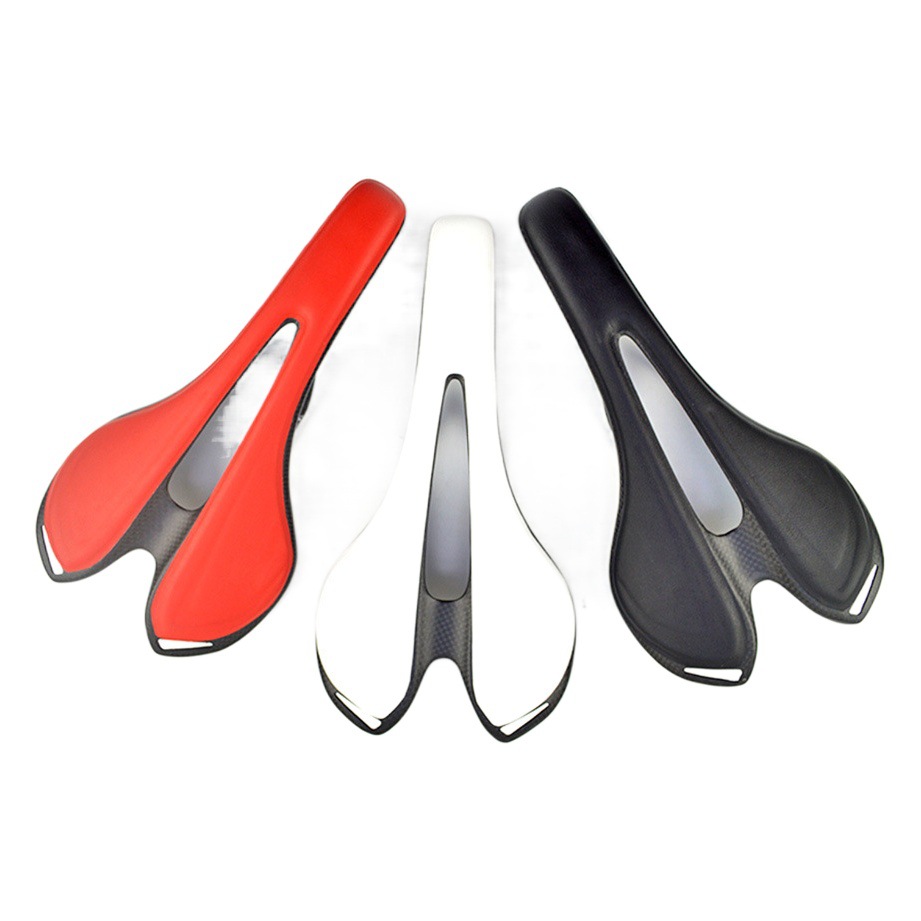 Ultra-light non-standard full carbon fiber lightning sheath cushion mountain road bicycle veneer cushion saddle seat bag