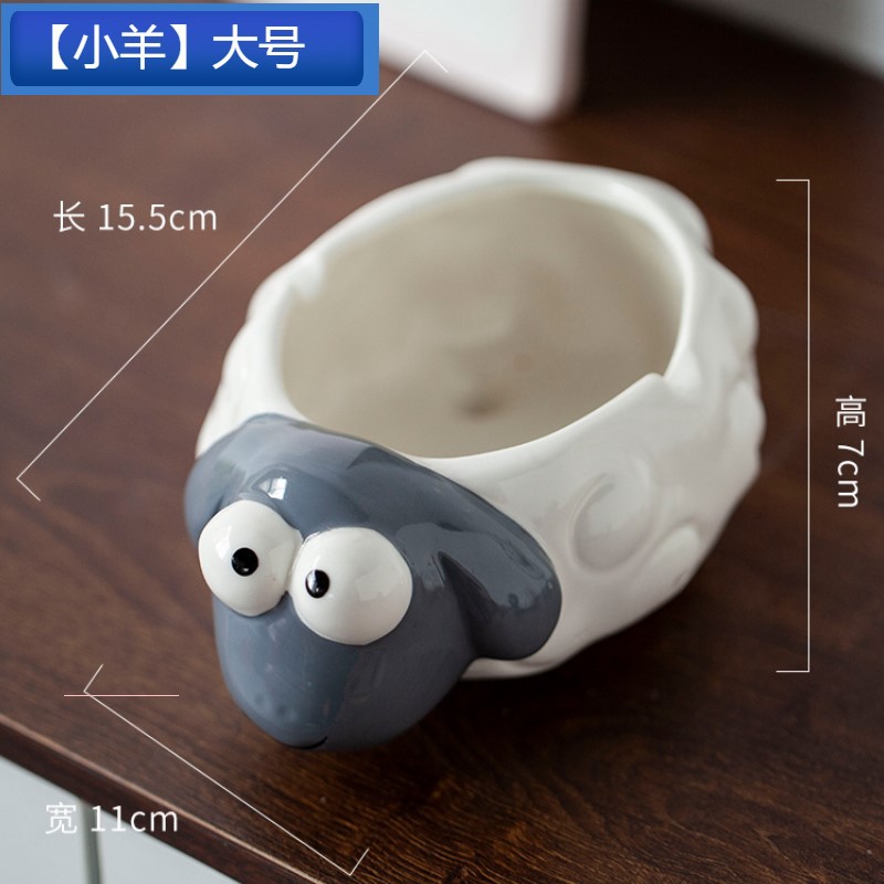 Picture of Ceramic Ashtray for Home Use, Cute, High-End, Light Luxury, Simple, Hotel Business Style, Simple Ashtray, Creative Ashtray