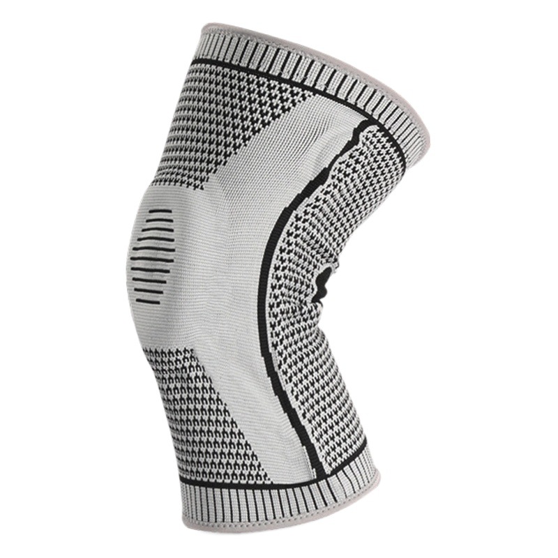 Basketball Anti-collision Kneepad Sports Running Mountaineering Cycling Fitness Compression Spring Support Knitted Leg Cover