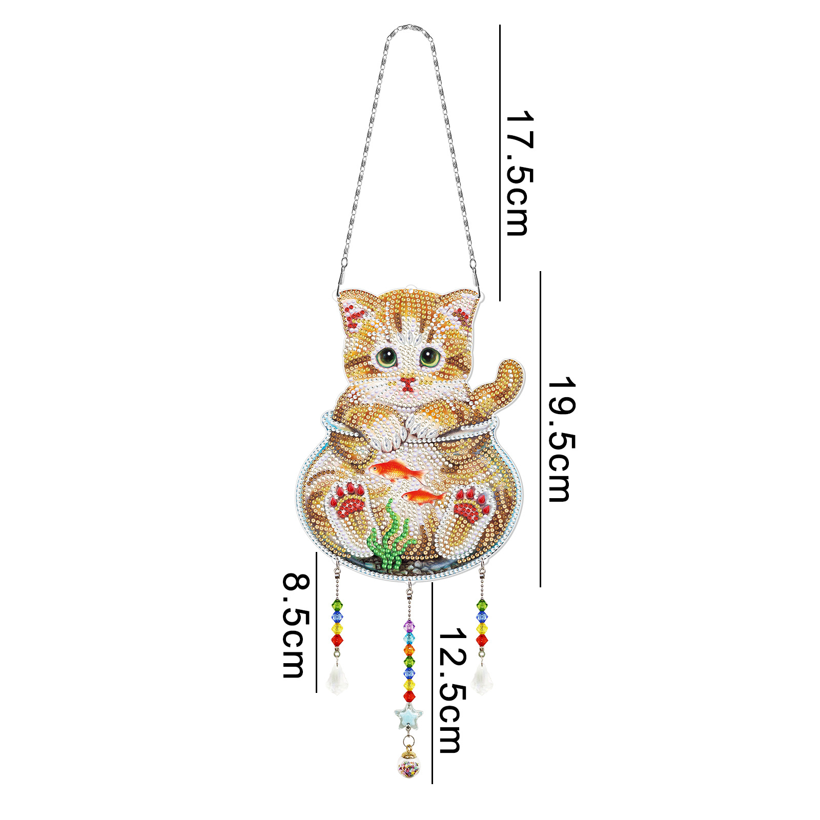 Picture of Diamond Painting Peripheral DIY Hanging Brand Handmade Diamond Embroidery Pvc Hanging Painting Beaded Decorative Painting Can Be Distributed and Wholesale