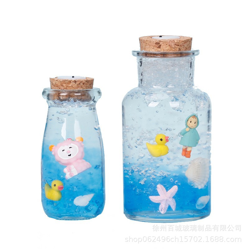 Picture of Wholesale DIY Wish Bottle Star Bottle Nebula Bottle Rainbow Bottle Drift Bottle Ocean Bottle Star Bottle Lucky Star Bottle Glass