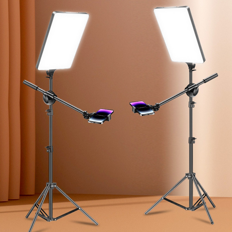 Picture of Factory direct supply mobile phone live fill light photo light beauty photography full screen light three-color temperature 32 inch flat light