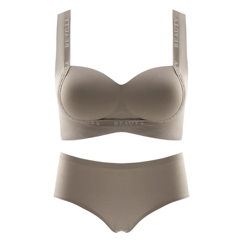 Original push-up underwear women's small chest large letter breast-collecting anti-sagging adjustable flat chest special bra suit