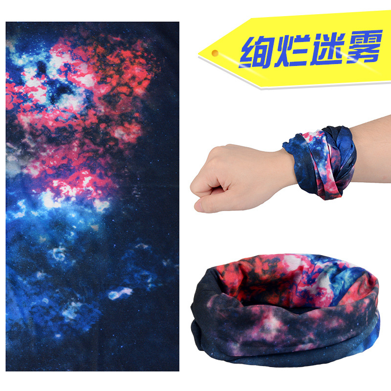 Picture of Magic Hood Face Scarf Men's Sports Outdoor Sunscreen Neck Protector Neck Sleeve Thin Women's Fishing Riding Varied Scarf