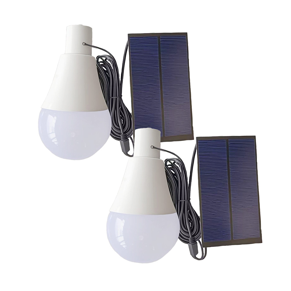 Solar Charging Remote Control Light Outdoor Portable Camping Light Emergency Remote Control Manual Photovoltaic Charging Solar Bulb
