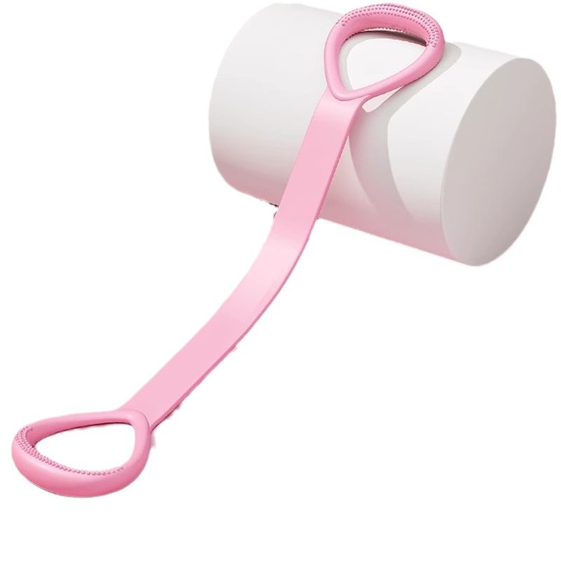 Picture of 8-word tension device female open back practice shoulder thin back artifact home yoga stretch belt back silicone thick elastic rope