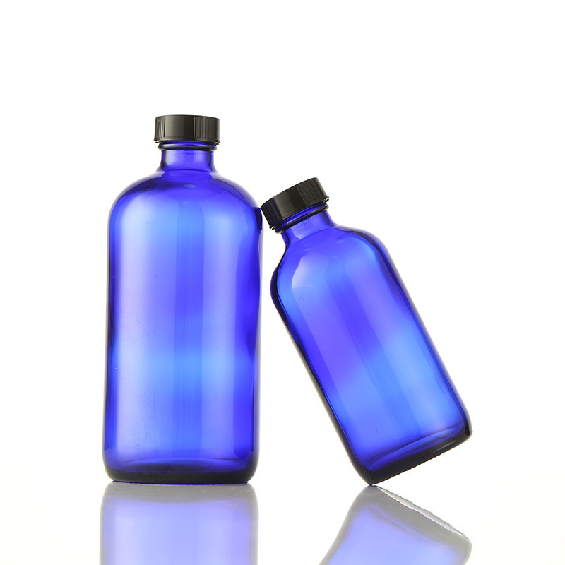 Picture of Boston Glass Bottle Shading Essential Oil Pure Dew Spray Potion Bottle Emulsion Cosmetic Bottles Oral Liquid Bottle