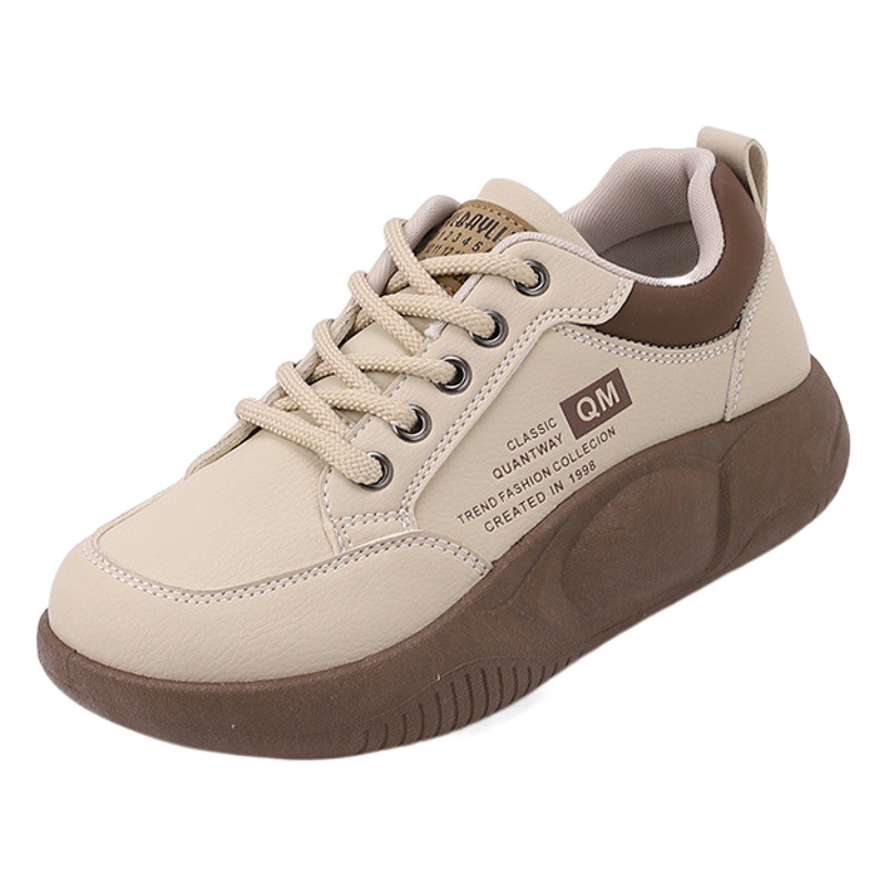 Thick-soled small white shoes women's ins tide all-match niche spring and autumn 2025 new casual board women's shoes XQ5801