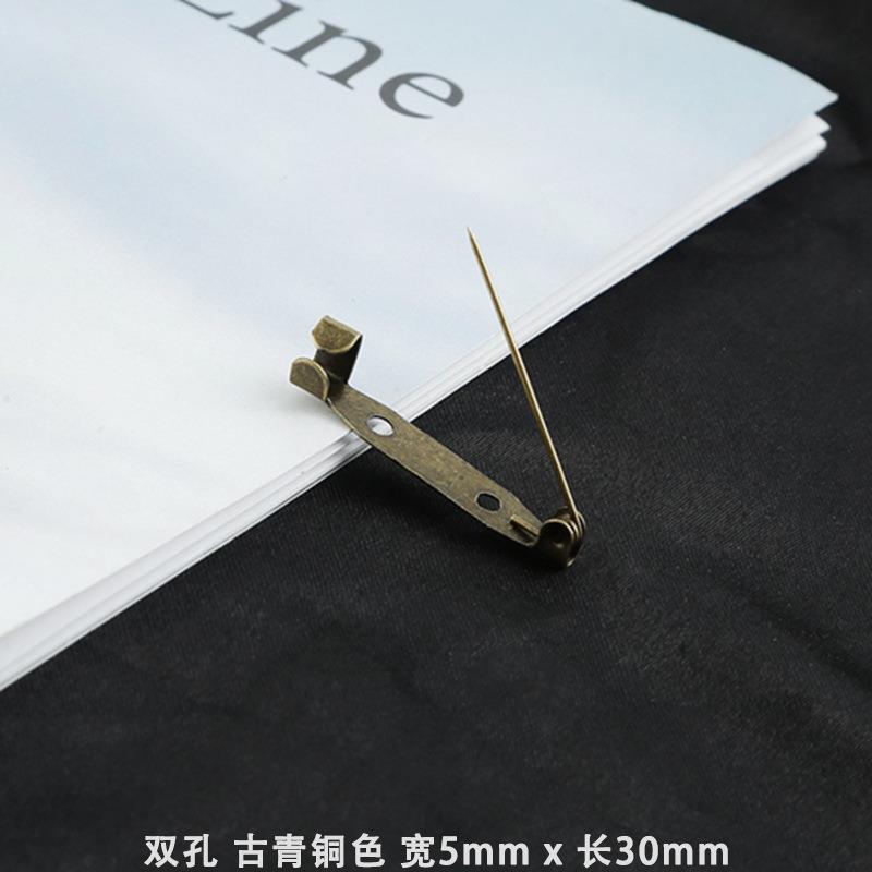 Picture of Cross-border Hot Sale High Quality Special Price Safety Badge Clothes Metal Simple Pin Brooch Handmade DIY Jewelry Accessories