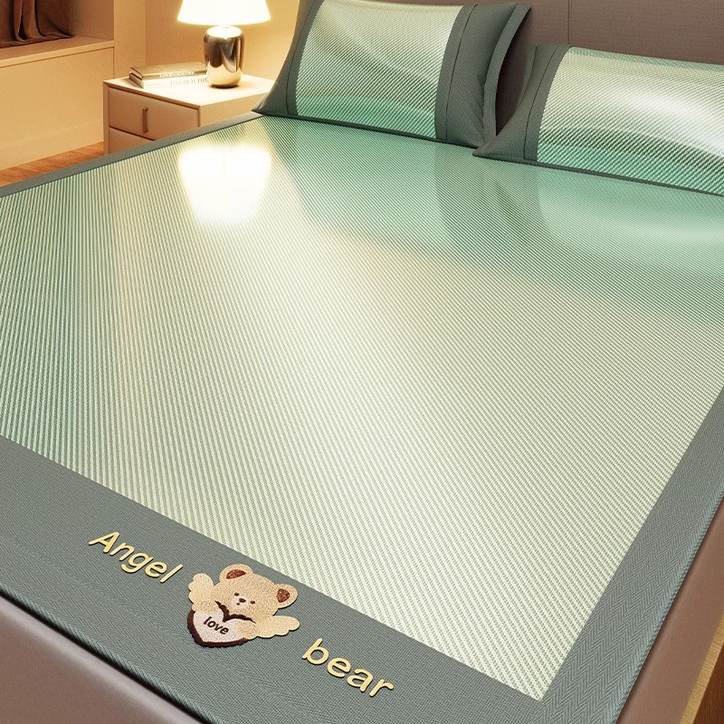 Class A mat bed hat ice silk mat air conditioning 2025 new summer washable straw mat rattan mat student dormitory