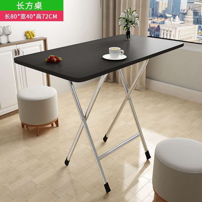 Picture of Wholesale Folding Table Dining Table Home Small Dining Table Portable Outdoor Folding Stalling Table Square Dormitory Simple