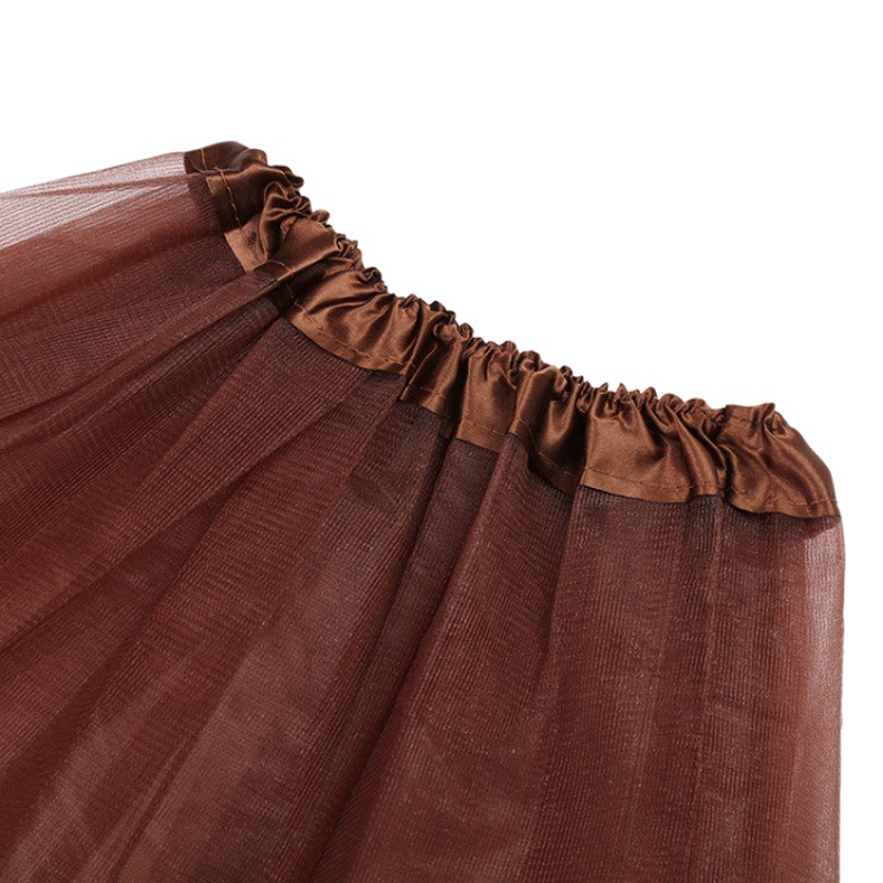 European and American Foreign trade tutu skirt adult dance pettiskirt three-layer six-piece mesh skirt skirt INS performance Princess