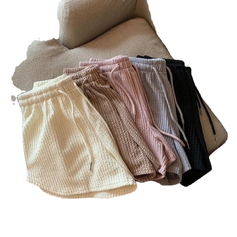 Wide-Leg Pants for Women Summer New Style Loose Slimming Large Size High-Waisted Casual Hot Pants Sweatpants Shorts Sports Pants Export