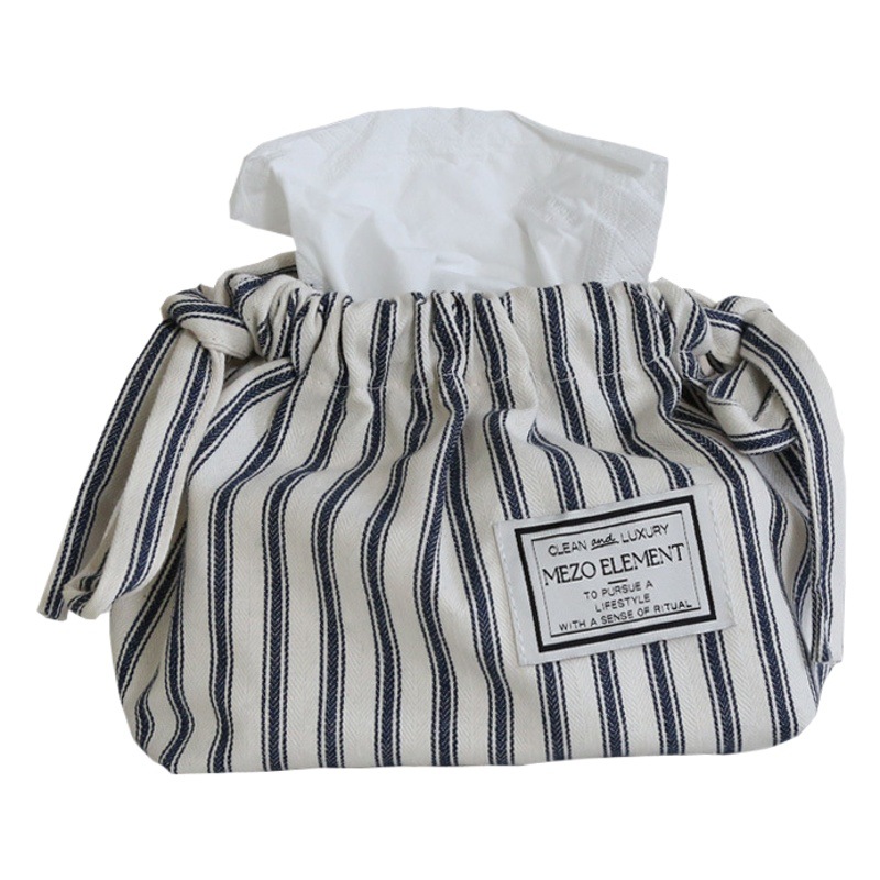 American elements Japanese-style simple tissue box decorative tissue box tissue creative storage bag household car Tissue Bag