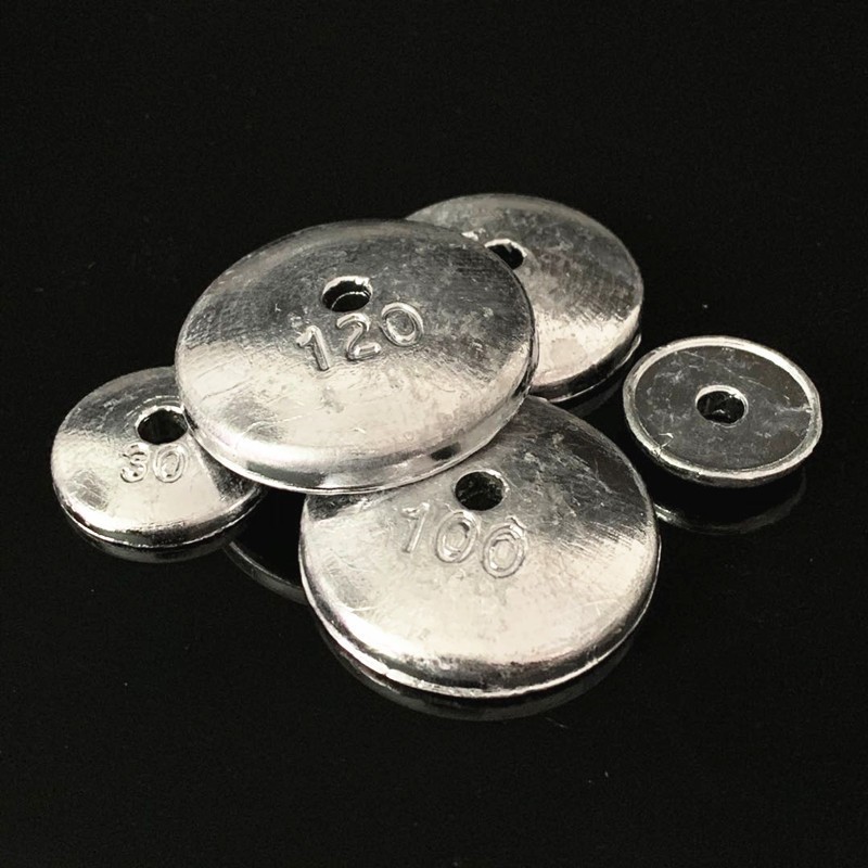 Flip Hook, Lead Pendant, Flip Version, Lead Pendant, Various Weight Fishing Lead Pendant, Fishing Accessories, Bucket Hat-Shaped Flip Plate Hook, Flip Version