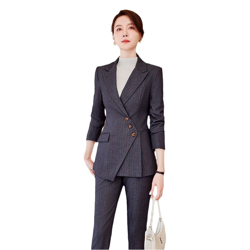 High-end suit for women suit 2023 new autumn fashionable elegant high-end business wear goddess style formal suit