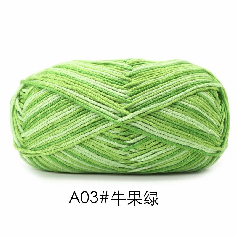 Picture of Su-velvet cotton hand-woven color wool knitting thread scarf coarse wool fancy doll coat needle sweater thread