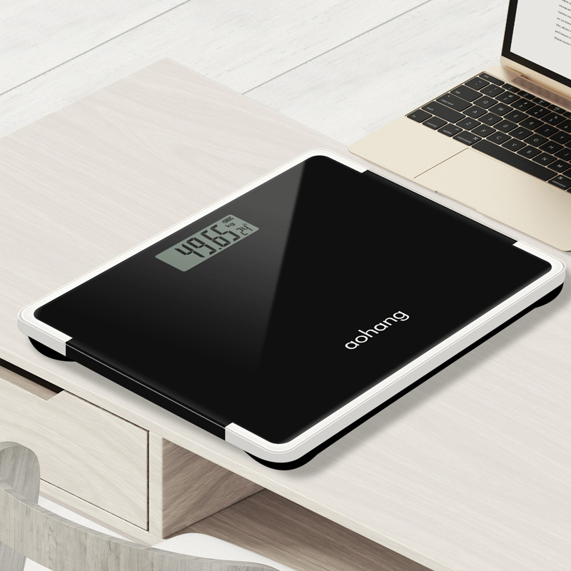 Picture of Mini Electronic Scale Human Body Weight Scale Adult Health Weighing Scale Accurate Electronic Scale Weighing Human Body Weight Scale