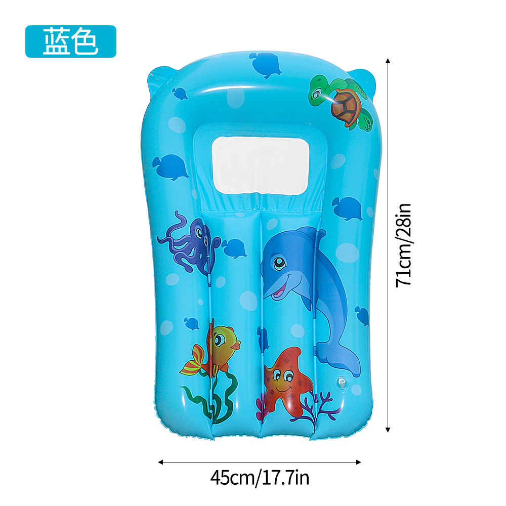 Picture of Cross Border in stock Inflatable Surfboard New Product Children PVC Inflatable Paddle Board Surfing Toys Water Skiing Toys