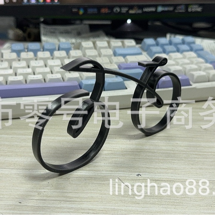 Picture of Simple Bicycle Sculpture wire frame | Bicycle silhouette Minimalistic Bicycle Sculpture
