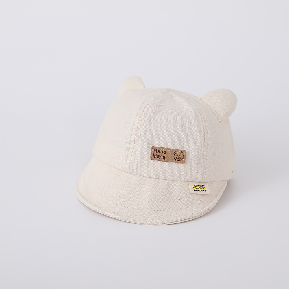 Picture of Baby hat spring and autumn baby outdoor sun hat for boys and girls baby super cute baseball cap children soft brim cap