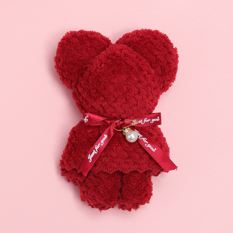 Picture of Bear Towel Souvenir Wedding Opening Small Gift Kindergarten Graduation Wedding Shop Creative and Practical Return Gift Wholesale