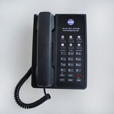 Picture of Bit 12a-6s Hotel Room Telephone Hotel Bedside Commercial Landline Large Panel One-Click Fixed Telephone