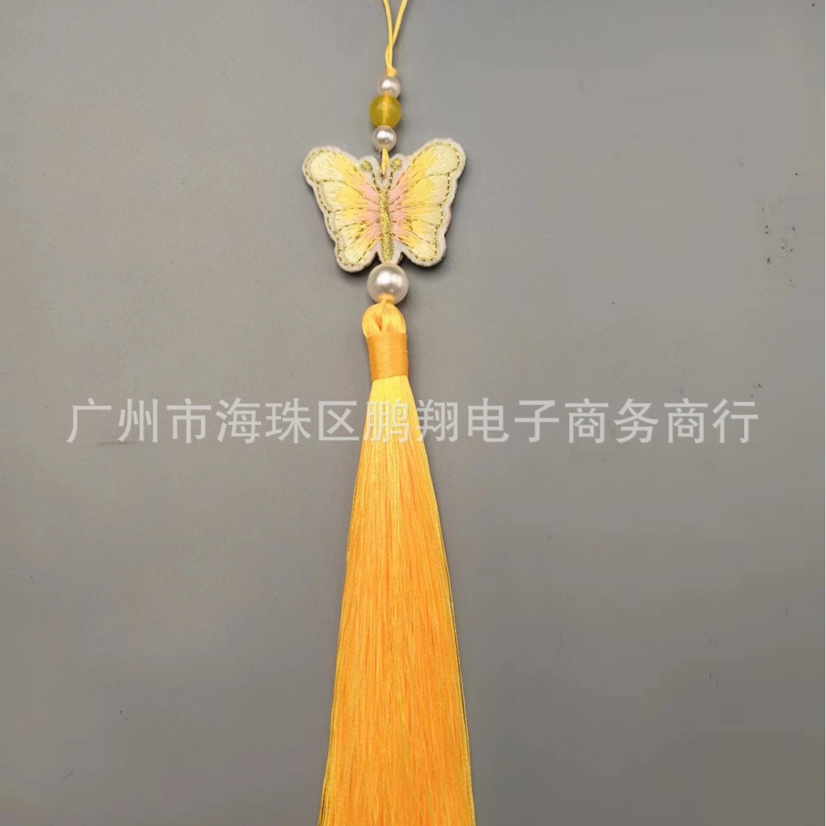 Picture of in stock wholesale embroidery butterfly tassel small tassel pendant hanfu children's clothing accessories clothing accessories