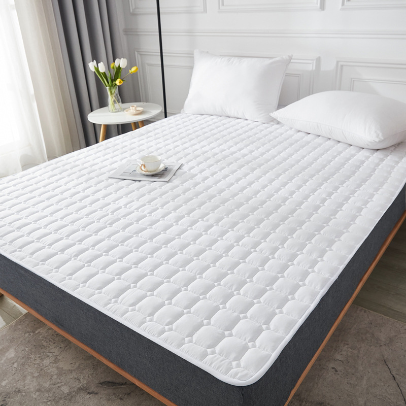 Picture of Four Seasons Mattress Cushion Household Protective Pad Thin Student Dormitory Single Bed Mattress Cushion Folding Bedroom Double