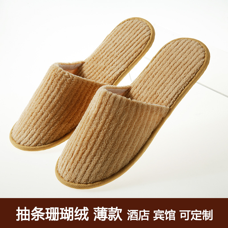 Picture of Hotel Hotel Summer Disposable Slippers Linen Toe Summer Linen Half Bag Portable for Home Travel