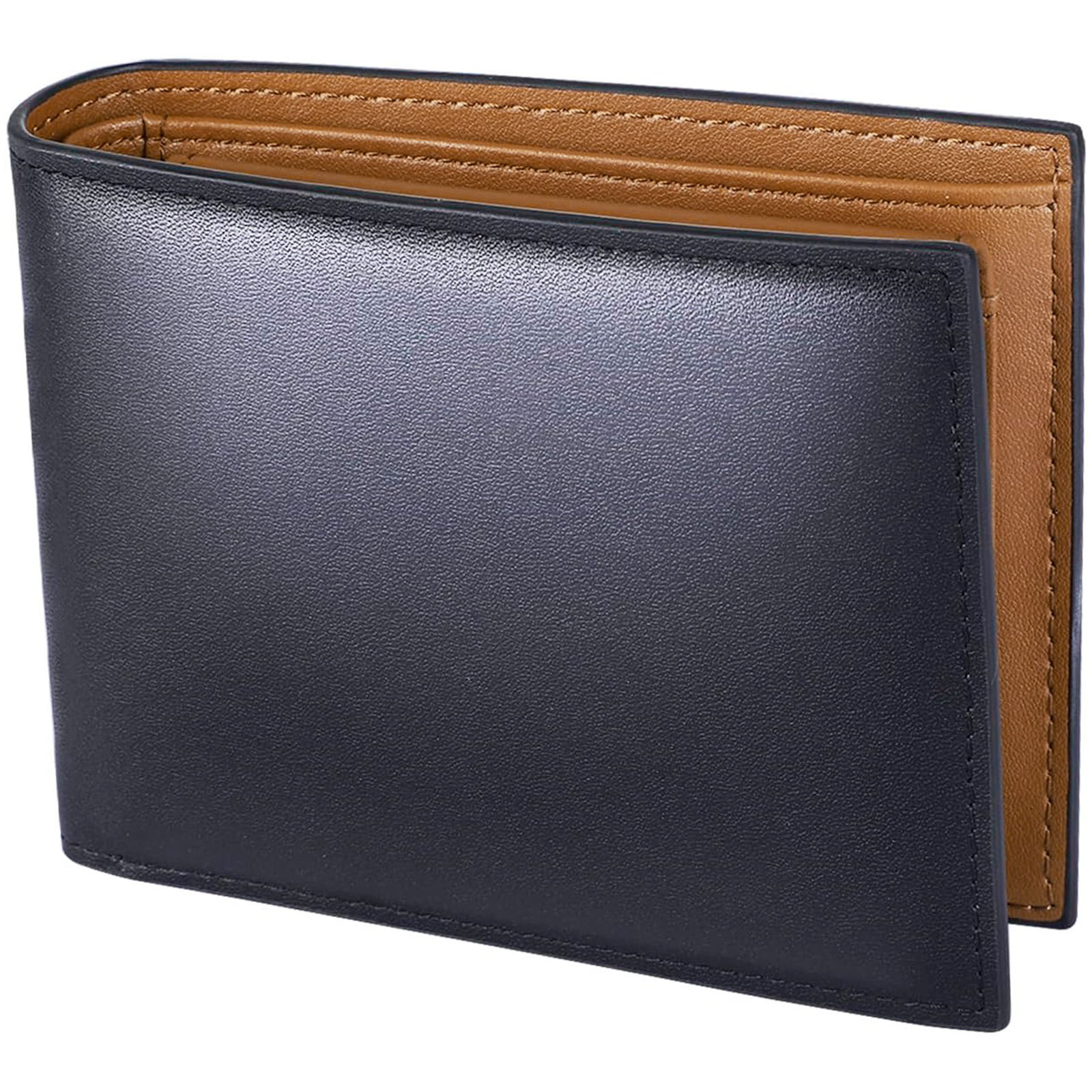 Japanese Best-selling Caibu Genuine Leather Multi-function Wallet Large Capacity Change Coin Holder Short 20% Fold Men's Wallet