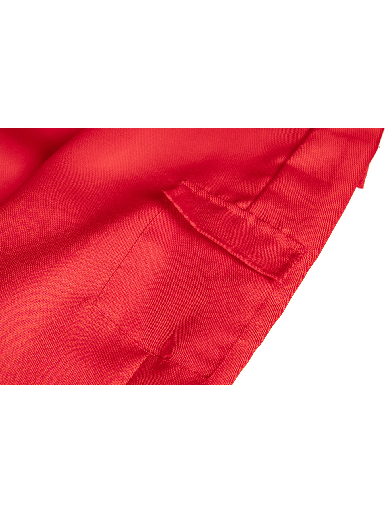 Picture of Halloween European and American Red Zipper Jacket Crock Pants suit Casual Jumpsuit Solid Color Work Uniform Performance Clothes