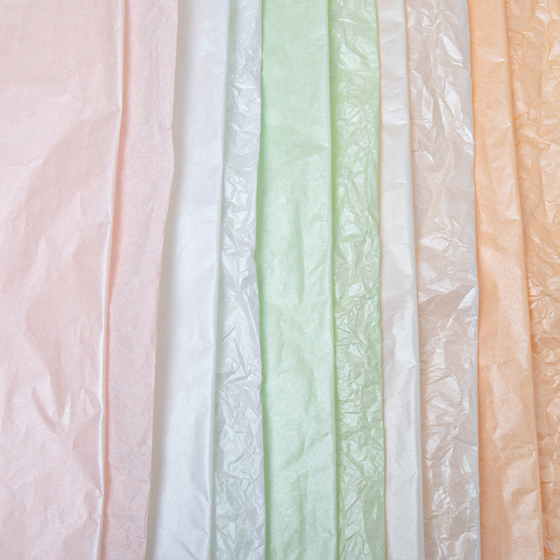 Korean-style pearlescent Sydney paper rose bouquet flower wrapping paper florist floral lining packaging material diy