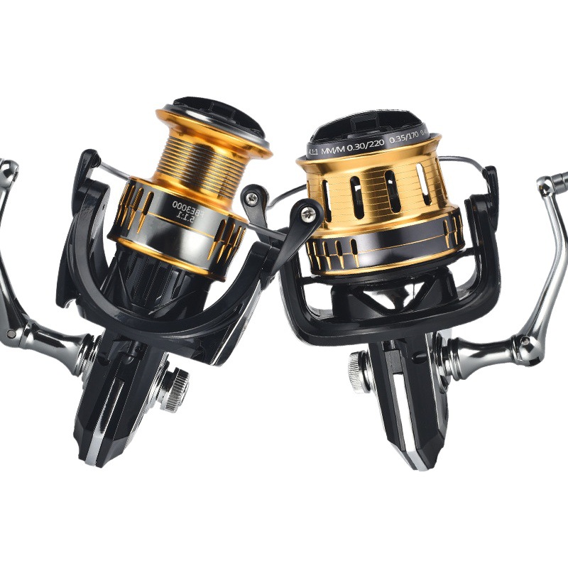 Kemailong All-metal Spinning Wheel No Gap Sea Rod Anchor Long-distance Fishing 10000 Anti-seawater Fishing Line Wheel