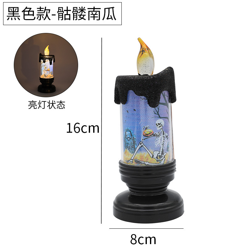 Picture of Wholesale Halloween Candle Electronic Candle Light Carnival Desktop Decoration Ornaments LED Halloween Party Gift