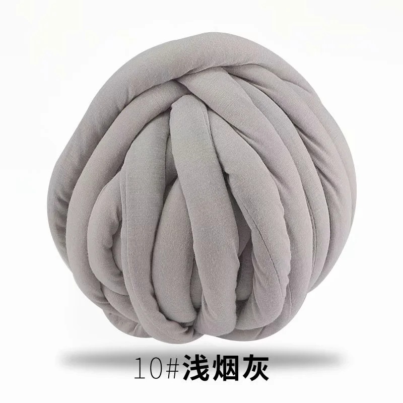 Picture of Heart-filled cotton coarse cotton fabric thread hand-woven blanket bag cat nest wool core-spun yarn thread machine-washed OHHIO new style