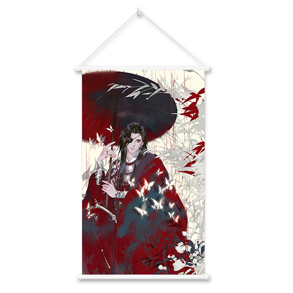 Picture of Shenzhen factory God blessing hanging painting wholesale comic exhibition peripheral scroll painting spray painting secondary yuan Anime Poster