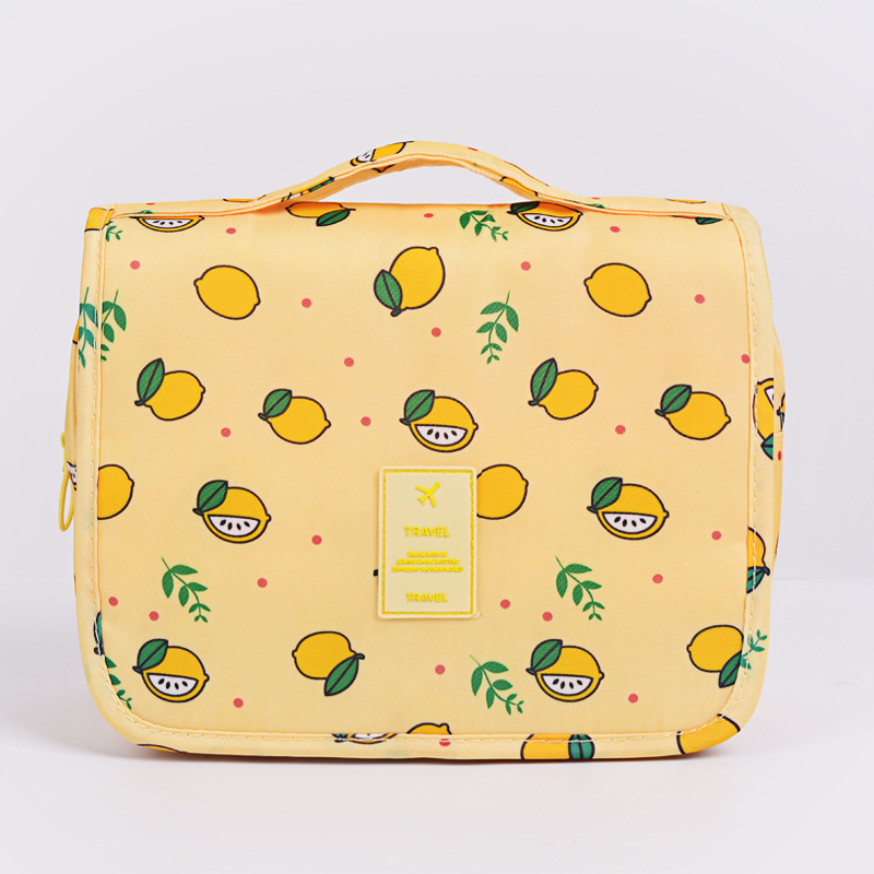 Picture of New Korean Style Waterproof Travel Large Capacity Storage Bag Portable Travel Portable Men's and Women's Hook Toiletry Cosmetic Bag