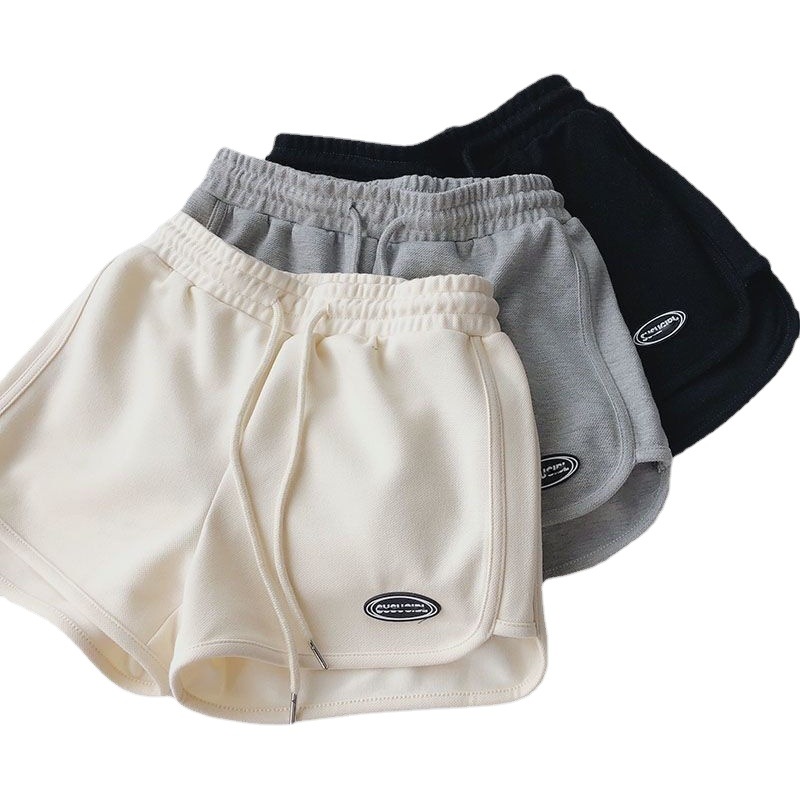Shorts Women's Summer A- word Slimming All-match Loose Sweet Hot Pants Summer Outer Wear Casual Sports chubby girl Three-point Hot Pants