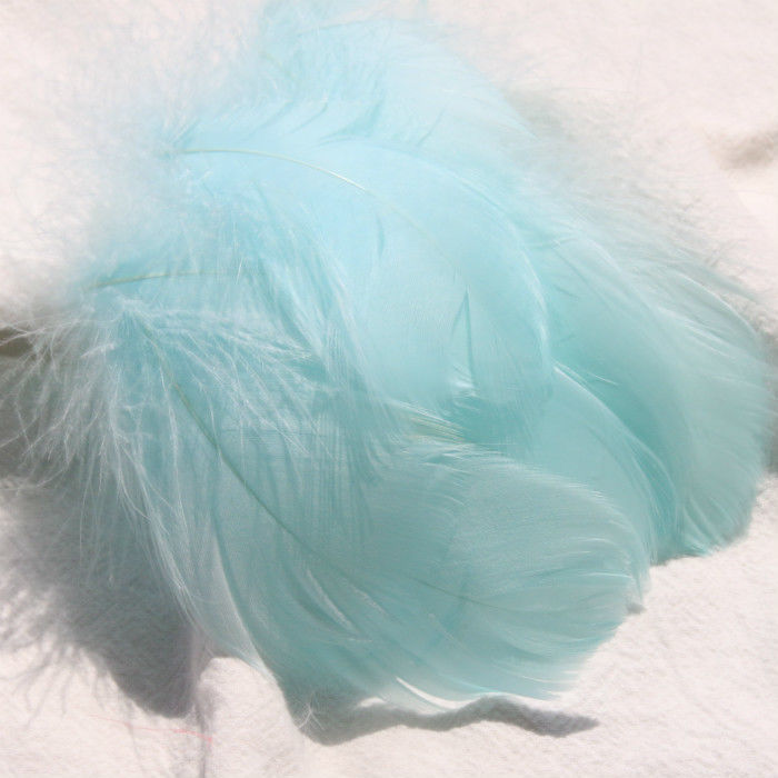 Picture of diy handmade color floating feather goose feather dream catcher wave ball gift box filling decoration materials