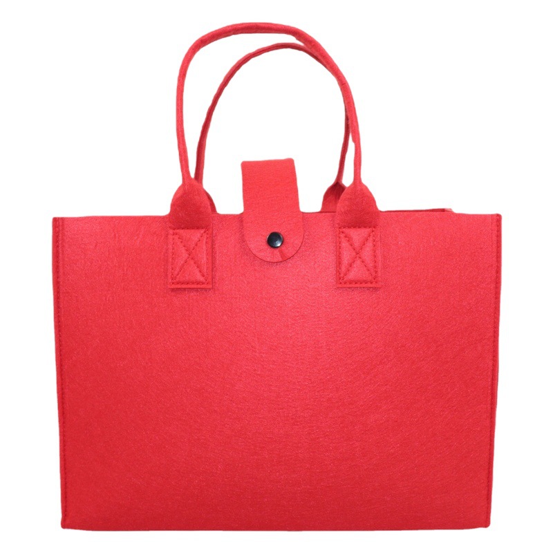 Felt Bag Custom Logo Gift Bag Holiday Gift Storage Bag Return Gift Bag Corporate Business Felt Tote Bag