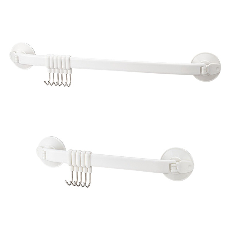 562AAG Japan KM strong suction cup hook rack (6 Hook) large bathroom hook