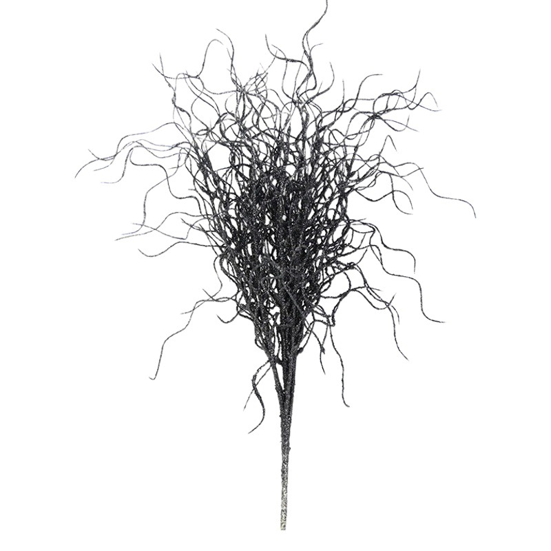 53CM12 Dragon Beard Plastic Foam Christmas Tree Wedding New Year Decoration Gold and Silver Dragon Beard Grass Gift