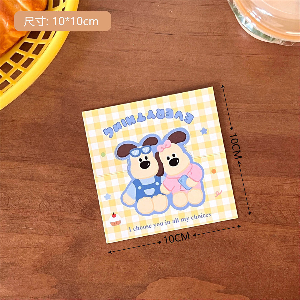 Picture of Tengyi Joint Authorized Cute Puppy Card Head Back Card High Color Value Out Card Packing Base Card Gift Packing Cardboard