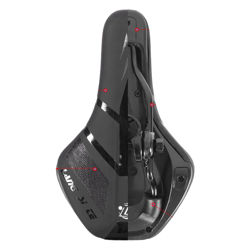 Children's bicycle cushion seat accessories saddle children's seat cushion soft universal saddle stroller seat